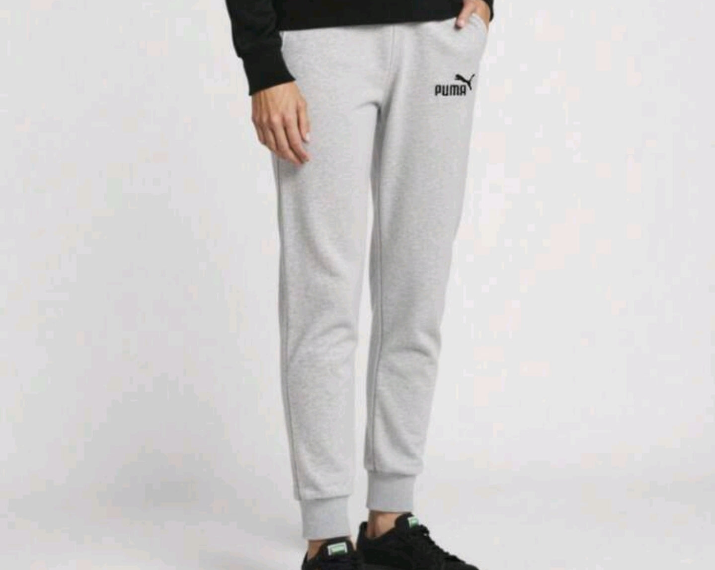 Puma Damenhose Jogginghose ESS Grau