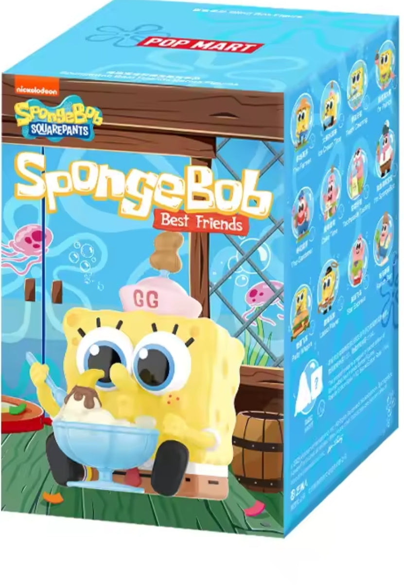 Original Pop Mart Spongebob and Friends Blindbox Sammelfiguren