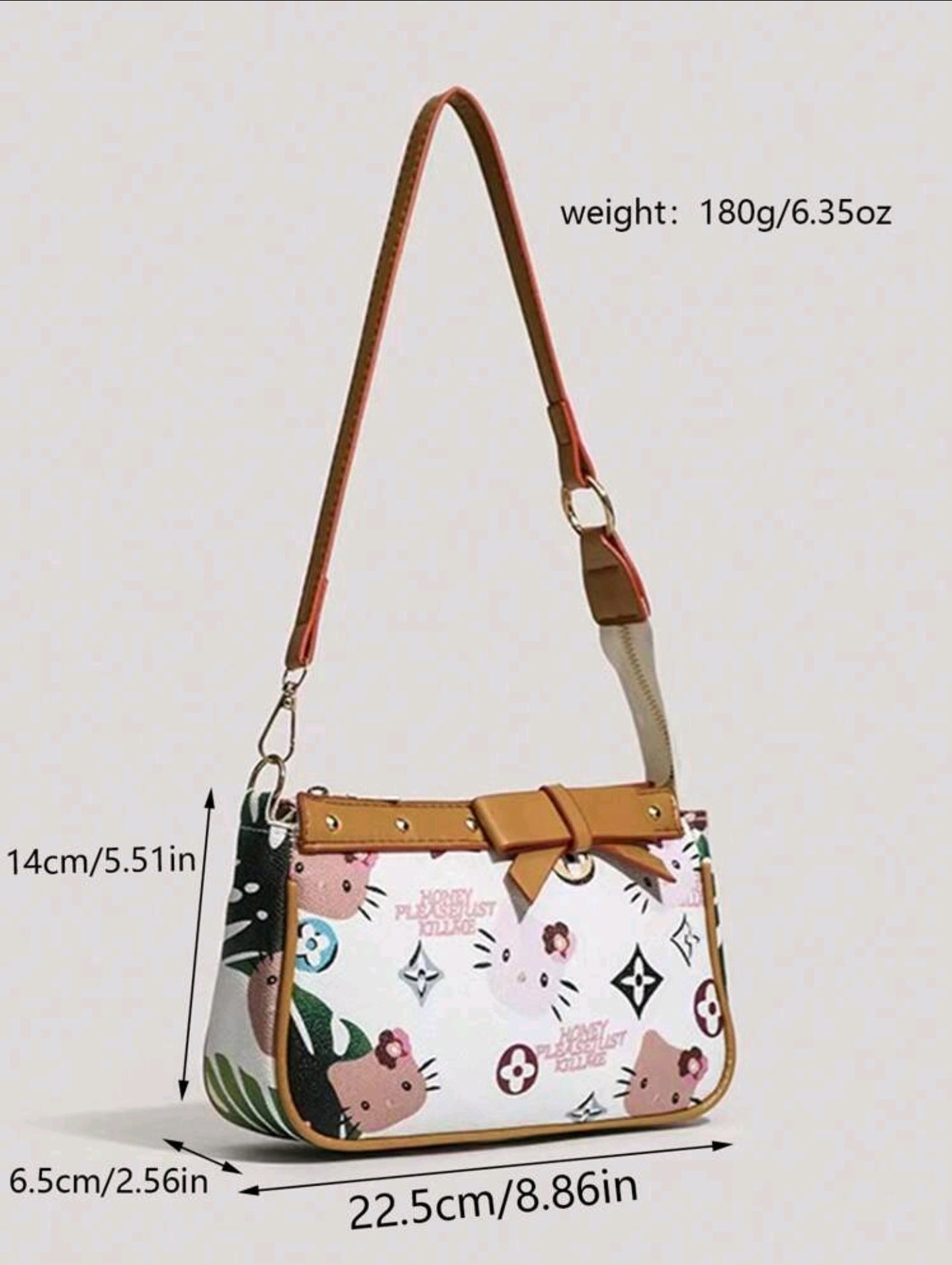 Hello Kitty Modische Damenhandtasche Umhängetasche