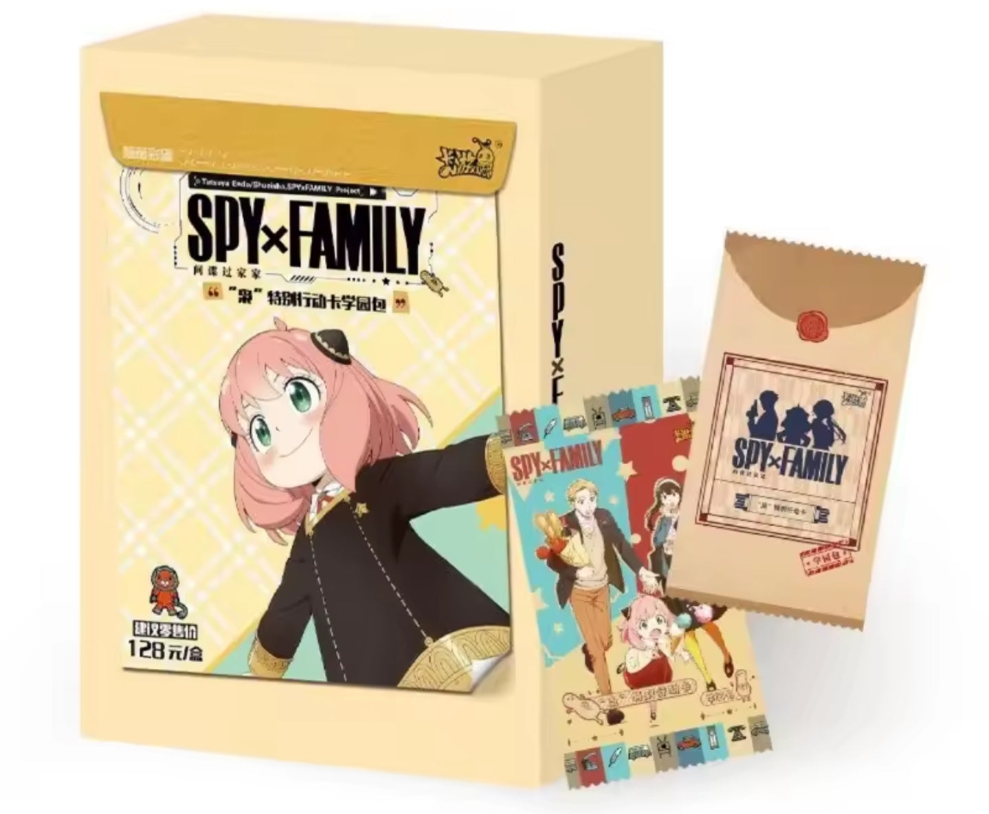 Kayou Original 5 Boosterpacks Blister Spy X Family Sammelkarten