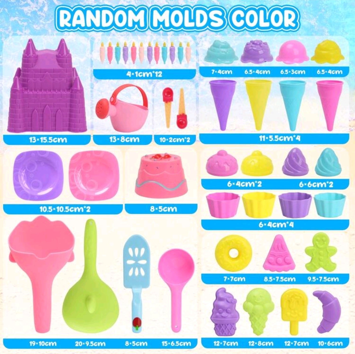 48Teiliges Sandspielzeug Set