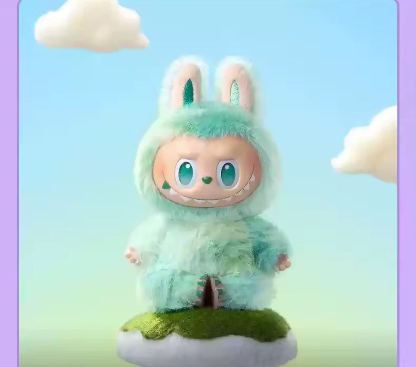 Pop Mart Original Labubu Big into Energy Serenity Figur aus Blindbox