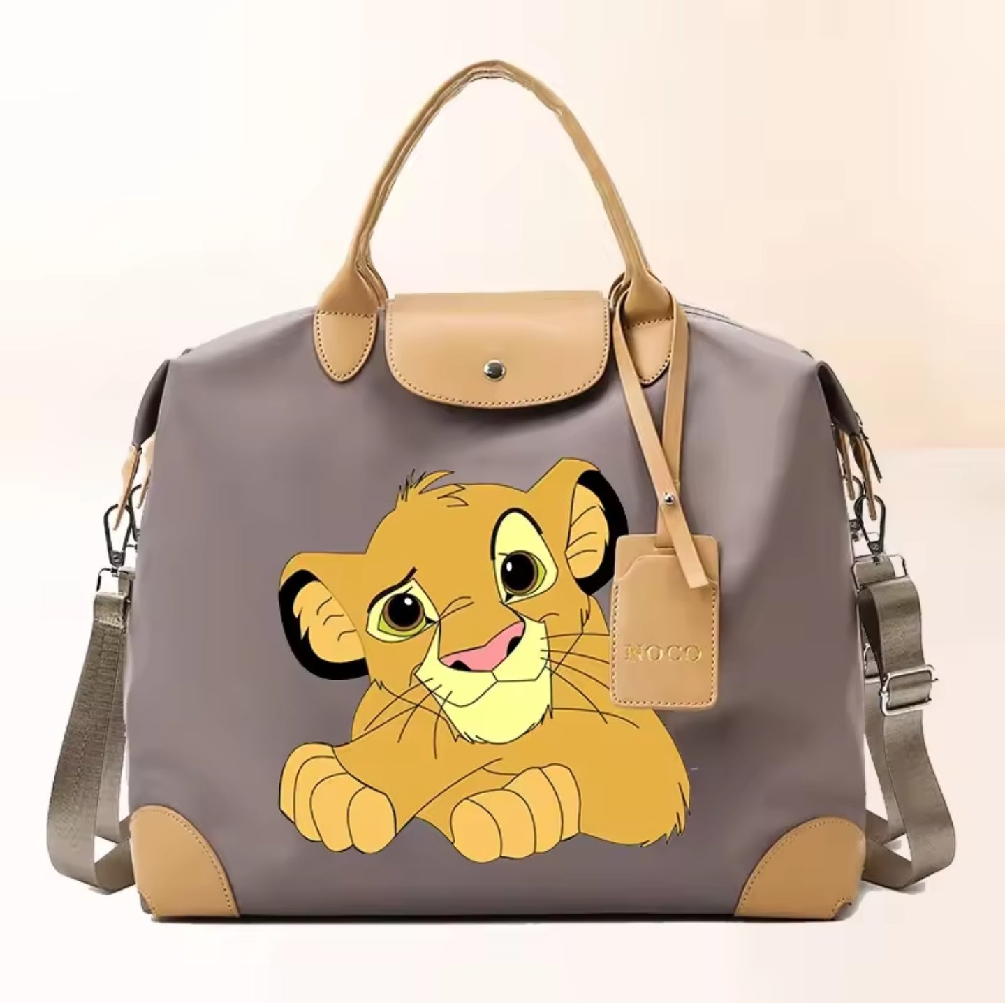 Der König der Löwen Damen Handtasche Reisetasche Wasserdicht und modisch
