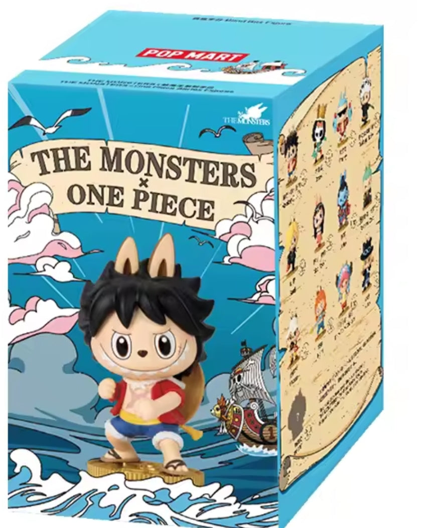 Original Pop Mart Labubu x One Piece Blindbox Sammelfiguren