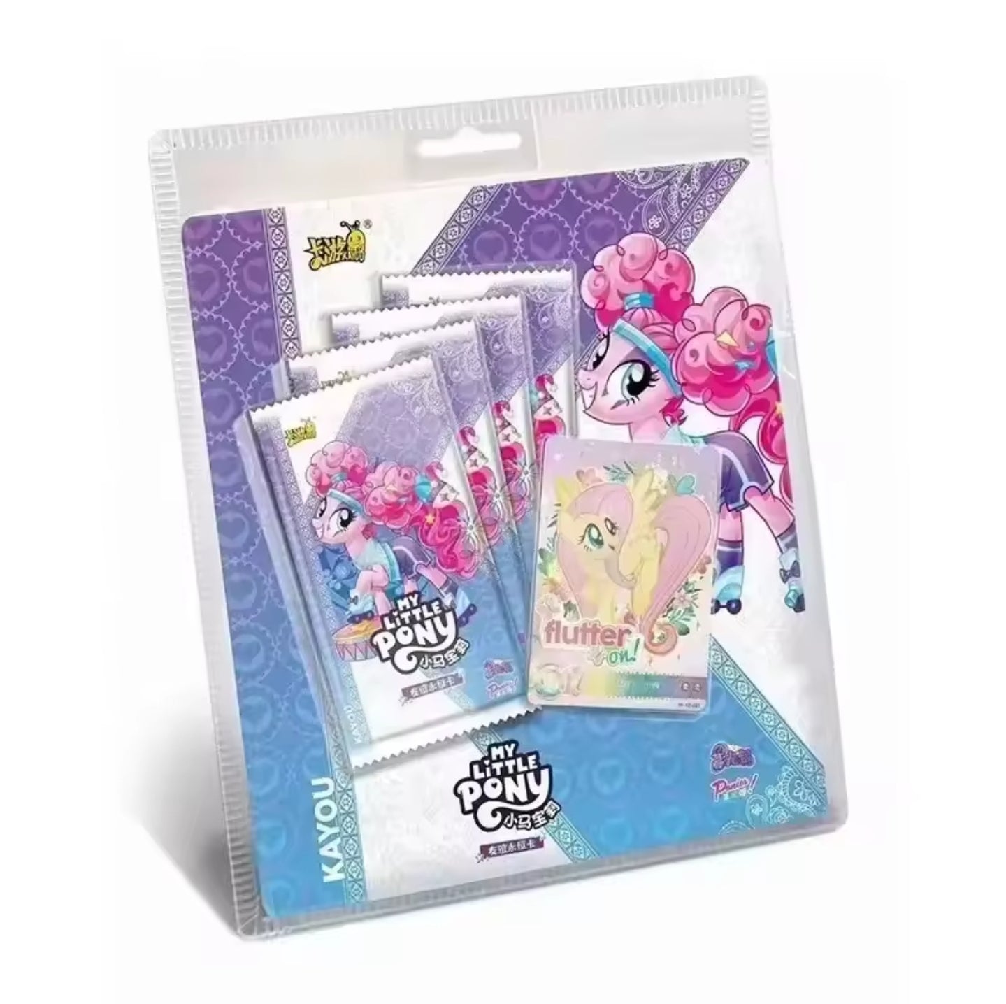 Kayou Original My little pony Sammelkarten Starterback Mappe mit Boostern