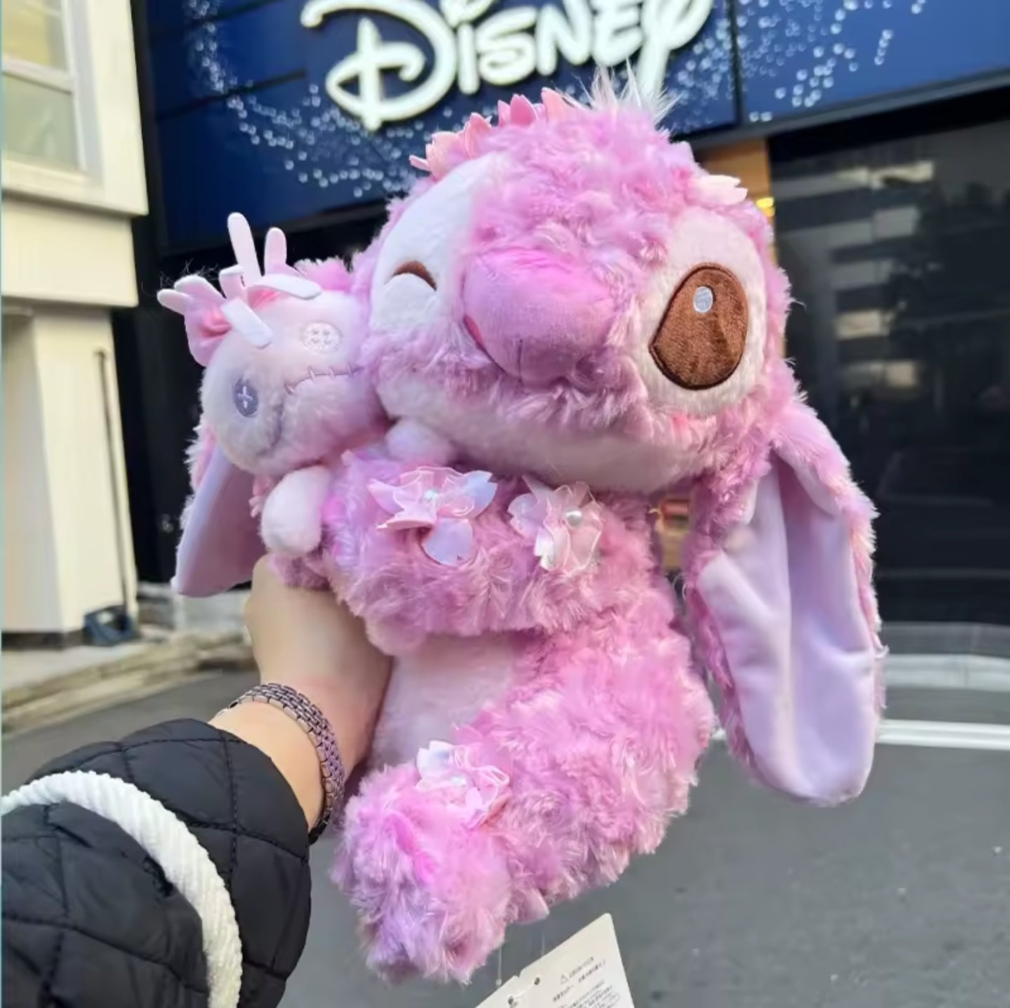 Disney Stitch Kuscheltier Plüsch 45 oder 60cm Sakura Edition