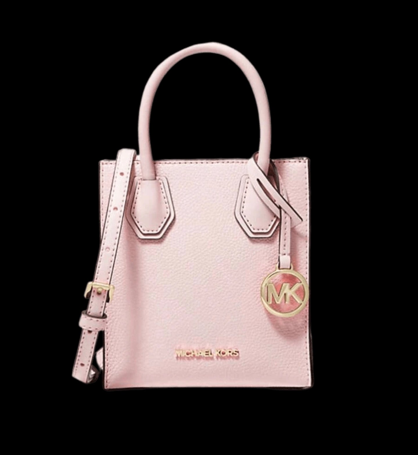 Michael Kors einfarbige Handtasche mit Henkeln Umhängetasche